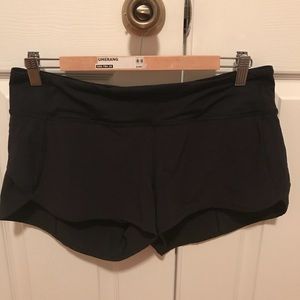 Lululemon speed shorts